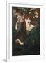 La Ghirlandata-Dante Gabriel Rossetti-Framed Premium Giclee Print