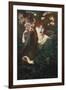 La Ghirlandata-Dante Gabriel Rossetti-Framed Premium Giclee Print