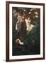 La Ghirlandata-Dante Gabriel Rossetti-Framed Premium Giclee Print