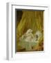 La Gimblette, Girl with a Dog, circa 1770-Jean-Honoré Fragonard-Framed Giclee Print