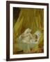 La Gimblette, Girl with a Dog, circa 1770-Jean-Honoré Fragonard-Framed Giclee Print