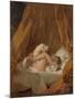 La Gimblette (Girl with Her Dog), about 1770-Jean-Honoré Fragonard-Mounted Giclee Print