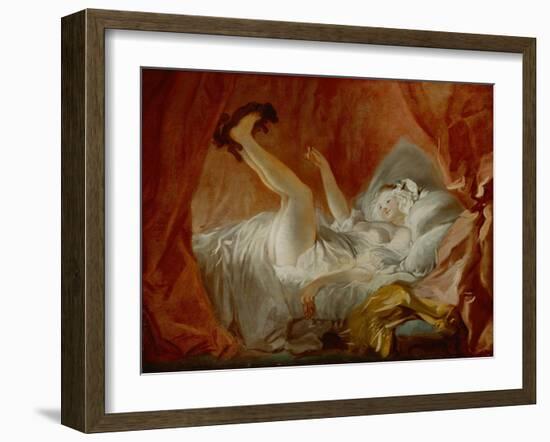 La Gimblette-Jean-Honoré Fragonard-Framed Giclee Print