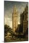 La Giralda de Seville-Adrien Dauzats-Mounted Giclee Print