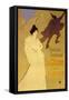 La Gitane de Richepin: Theatre Antoine-Henri de Toulouse-Lautrec-Framed Stretched Canvas