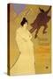 La Gitane de Richepin: Theatre Antoine-Henri de Toulouse-Lautrec-Stretched Canvas