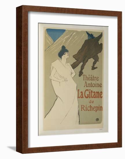 La Gitane-Henri de Toulouse-Lautrec-Framed Collectable Print