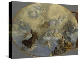 La Glorification de Saint Bernardin de Sienne-Donato Creti-Stretched Canvas