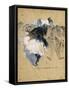 La Goulue and Valentin La Desossee-Henri de Toulouse-Lautrec-Framed Stretched Canvas