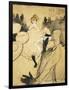 La Goulue and Valentin Le Desosse at the "Moulin Rouge"-Henri de Toulouse-Lautrec-Framed Art Print