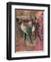 La Goulue and Valentin Le Desosse-Henri de Toulouse-Lautrec-Framed Giclee Print