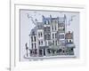 La Grand Rue through old town, Boulogne-Sur-Mer, France-Richard Lawrence-Framed Photographic Print