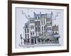 La Grand Rue through old town, Boulogne-Sur-Mer, France-Richard Lawrence-Framed Photographic Print