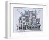 La Grand Rue through old town, Boulogne-Sur-Mer, France-Richard Lawrence-Framed Photographic Print