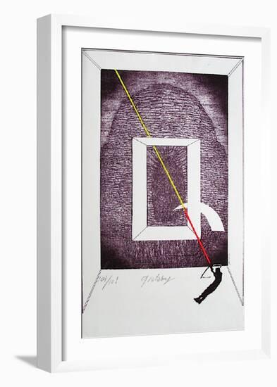 La Grande Arche-Guy Rachel Grataloup-Framed Limited Edition