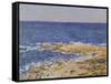 La Grande Bleue a Antibes, 1888-Claude Monet-Framed Stretched Canvas