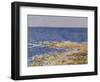 La Grande Bleue a Antibes, 1888-Claude Monet-Framed Giclee Print