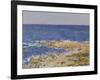 La Grande Bleue a Antibes, 1888-Claude Monet-Framed Giclee Print