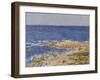 La Grande Bleue a Antibes, 1888-Claude Monet-Framed Giclee Print