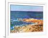 La Grande Bleue a Antibes, c.1888-Claude Monet-Framed Art Print