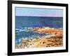 La Grande Bleue a Antibes, c.1888-Claude Monet-Framed Art Print