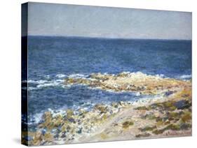 La Grande bleue-Claude Monet-Stretched Canvas