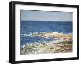 La Grande bleue-Claude Monet-Framed Giclee Print