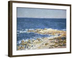 La Grande bleue-Claude Monet-Framed Giclee Print