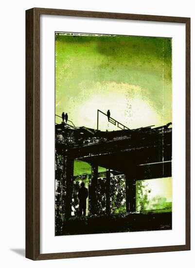 La Grande Finale 5 - Vert-Pascal Normand-Framed Art Print