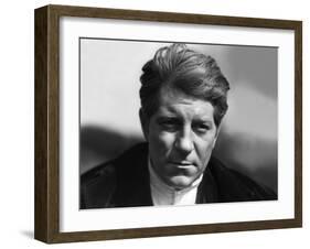 La grande Illusion by JeanRenoir with Jean Gab 1937 (b/w photo)-null-Framed Photo