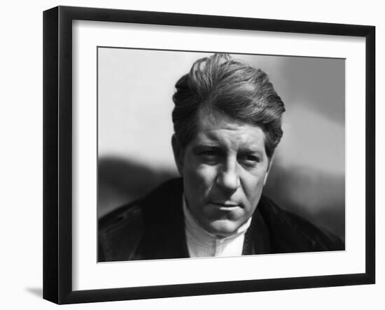 La grande Illusion by JeanRenoir with Jean Gab 1937 (b/w photo)-null-Framed Photo