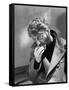 La grande Illusion by JeanRenoir with Jean Gab 1937 (b/w photo)-null-Framed Stretched Canvas