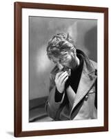 La grande Illusion by JeanRenoir with Jean Gab 1937 (b/w photo)-null-Framed Photo