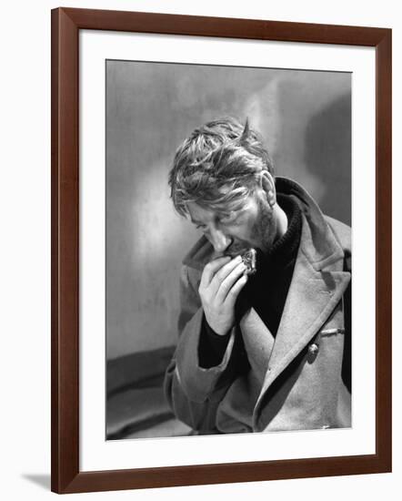 La grande Illusion by JeanRenoir with Jean Gab 1937 (b/w photo)-null-Framed Photo