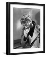 La grande Illusion by JeanRenoir with Jean Gab 1937 (b/w photo)-null-Framed Photo