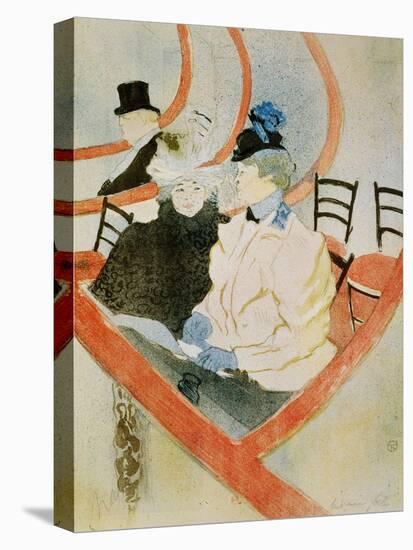 La Grande Loge-Henri de Toulouse-Lautrec-Stretched Canvas