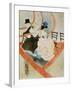 La Grande Loge-Henri de Toulouse-Lautrec-Framed Giclee Print