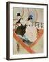 La Grande Loge-Henri de Toulouse-Lautrec-Framed Giclee Print