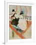 La Grande Loge-Henri de Toulouse-Lautrec-Framed Giclee Print