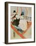 La Grande Loge-Henri de Toulouse-Lautrec-Framed Giclee Print