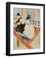 La Grande Loge-Henri de Toulouse-Lautrec-Framed Giclee Print