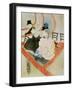 La Grande Loge-Henri de Toulouse-Lautrec-Framed Giclee Print