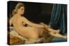 La Grande Odalisque, 1814-Jean-Auguste-Dominique Ingres-Stretched Canvas