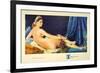 La Grande Odalisque-Jean-Auguste-Dominique Ingres-Framed Art Print