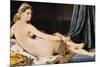 La Grande Odalisque-Jean-Auguste-Dominique Ingres-Mounted Premium Giclee Print