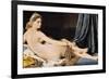 La Grande Odalisque-Jean-Auguste-Dominique Ingres-Framed Art Print