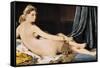 La Grande Odalisque-Jean-Auguste-Dominique Ingres-Framed Stretched Canvas