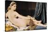 La Grande Odalisque-Jean-Auguste-Dominique Ingres-Stretched Canvas