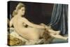 La Grande Odalisque-Jean-Auguste-Dominique Ingres-Stretched Canvas