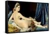 La Grande Odalisque-Jean-Auguste-Dominique Ingres-Framed Stretched Canvas
